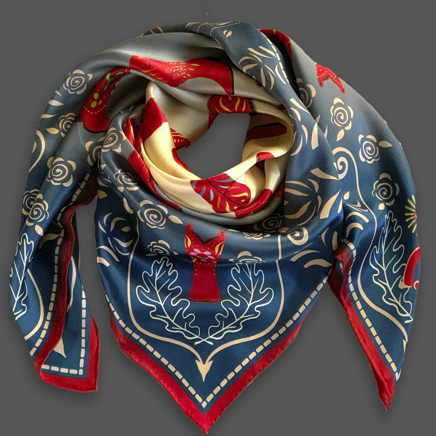 Just for Kicks - Red, White & Blue Wild Rag — Yonder Horse